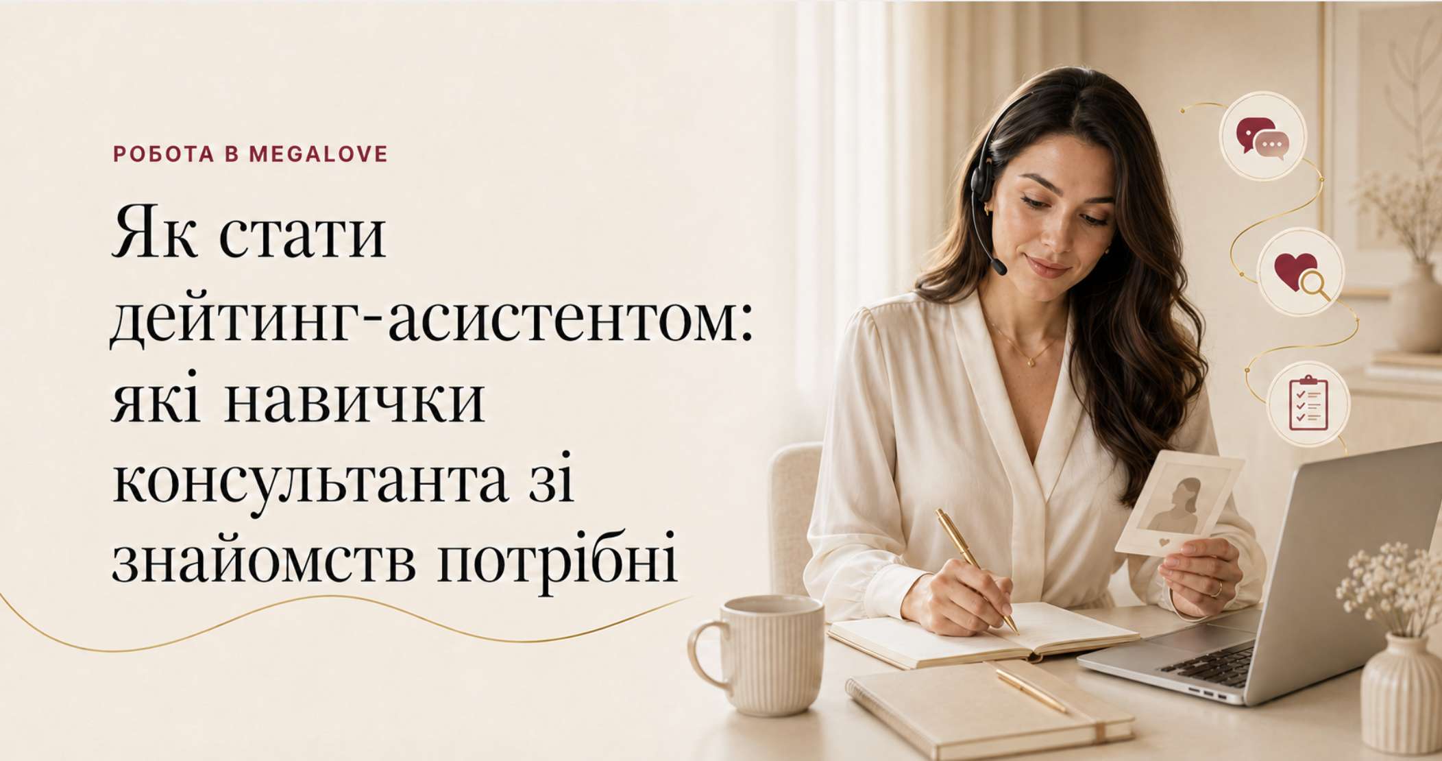 Як стати дейтинг-асистентом і які навички потрібні консультанту зі знайомств.